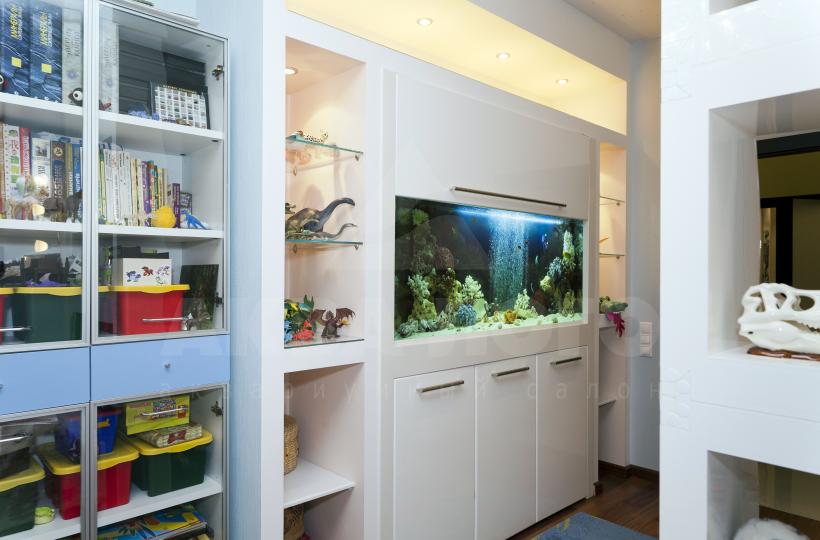 aquarium in de kinderkamer