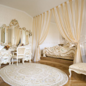 baroka stila dzīvokļa dizaina foto