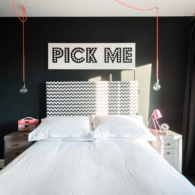 sconces in the bedroom over the bed