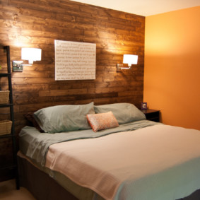 sconce in bedroom over bed design ideas