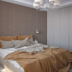 gyertyatartók a hálószobában az ágy fölött dekorációs fénykép