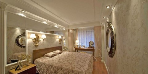 zonu u spavaćoj sobi zbog dizajna fotografije kreveta