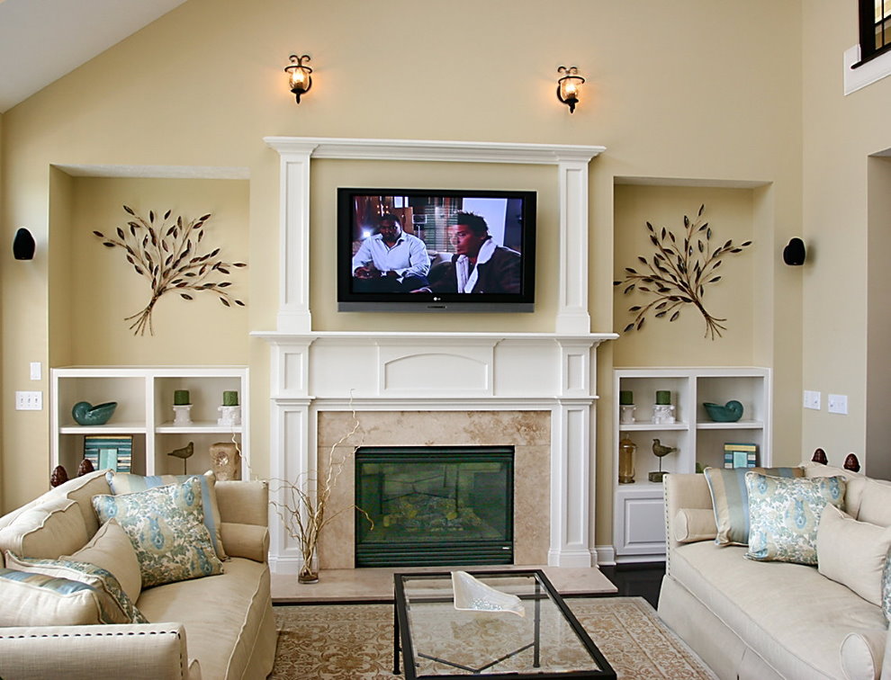 Modern style living room decor