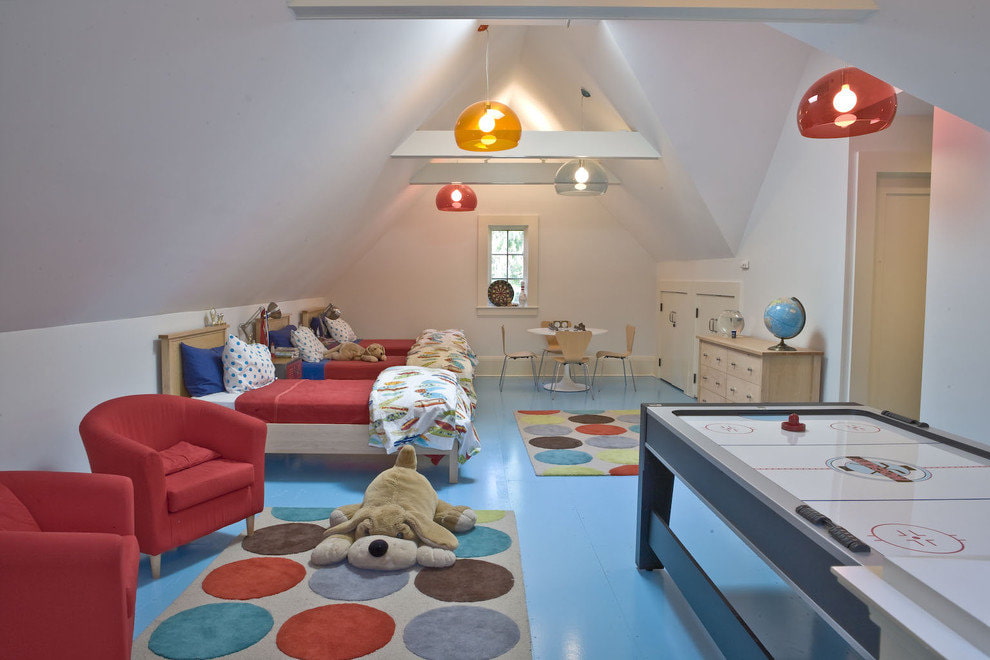 camera copiilor pentru trei copii idei de proiectare