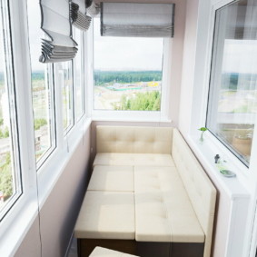 sofa op het balkon ideeën interieur