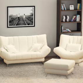 canapea în sufragerie design foto