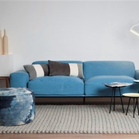 sofa in the living room decor photo