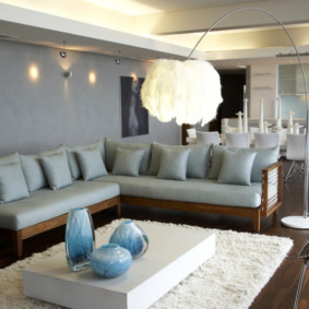 sofa sa salas na mga ideya sa interior room