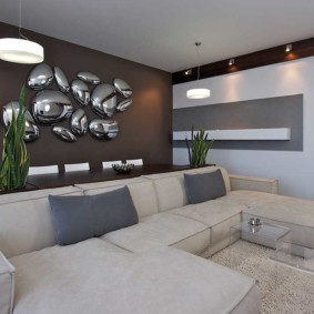 wall decoration in apartment design ideas