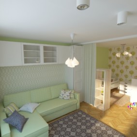 studio-appartement voor een gezin met een kind ideeën ideeën