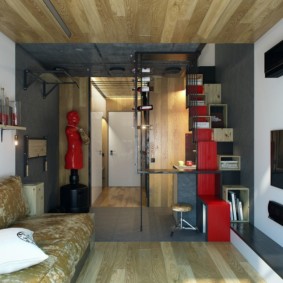 studio de 28 m² photo intérieur