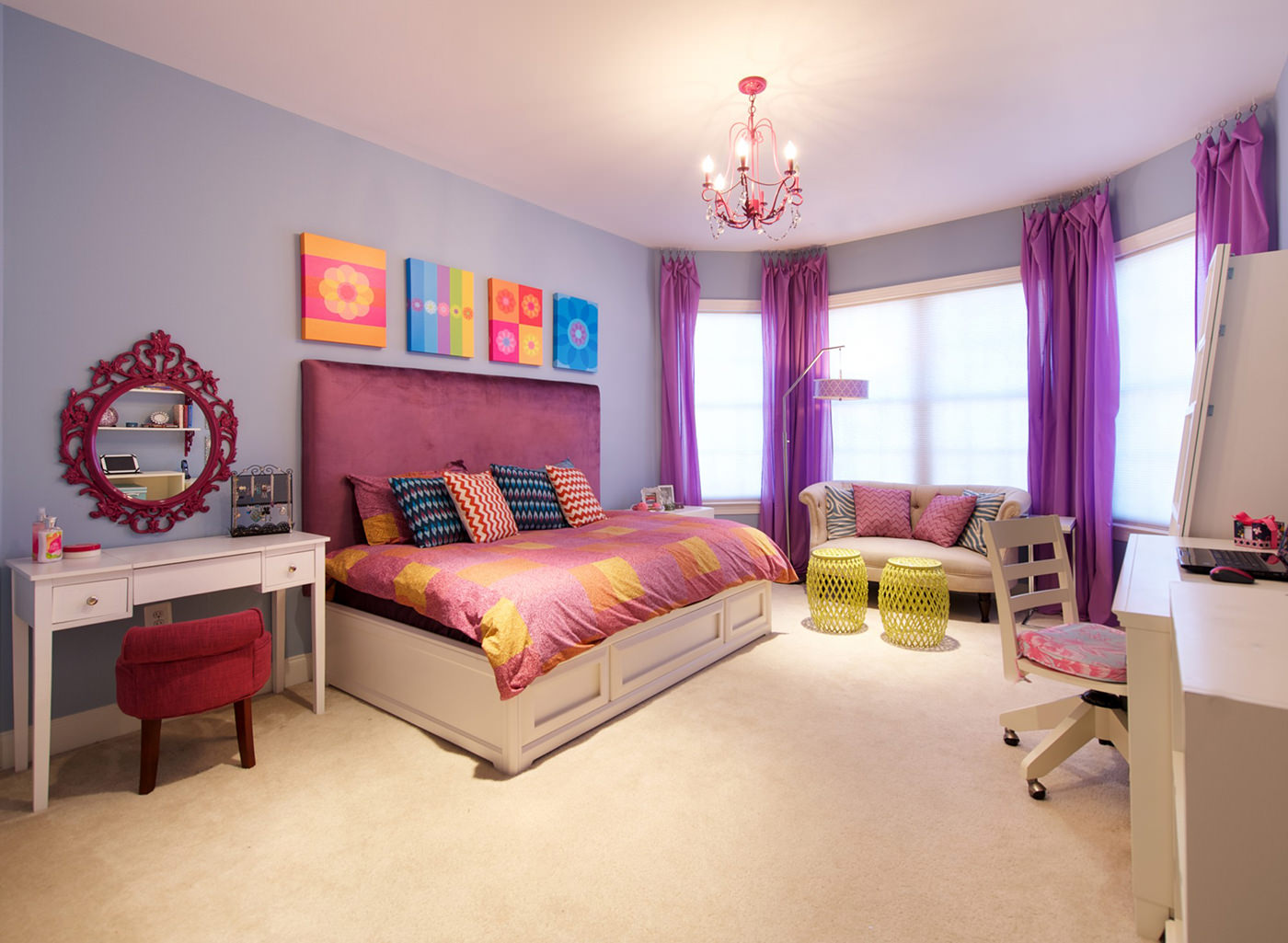 design ložnice pro dívčí fotografické nápady