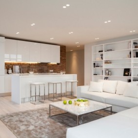 three-room apartment design decor ideas