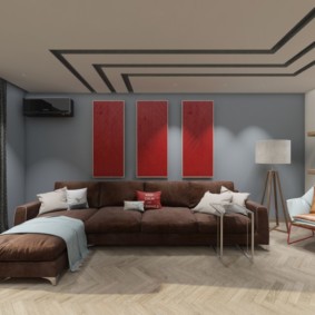 three-room apartment design