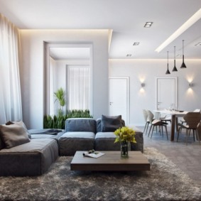 drie-kamer appartement ontwerp beoordeling foto