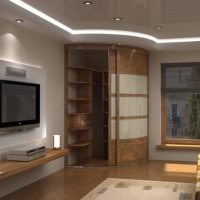 Radius Corner Cabinet Design