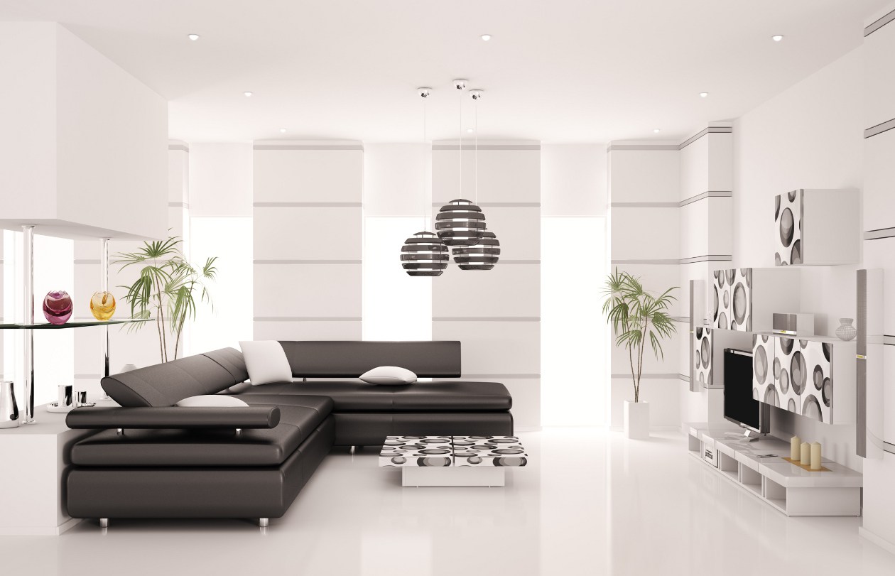 minimalistisk stue