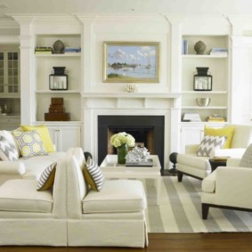 Foto de diseño de sala de estar de estilo americano