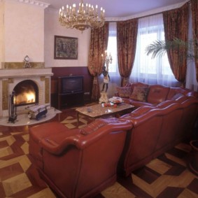 English style living room photo