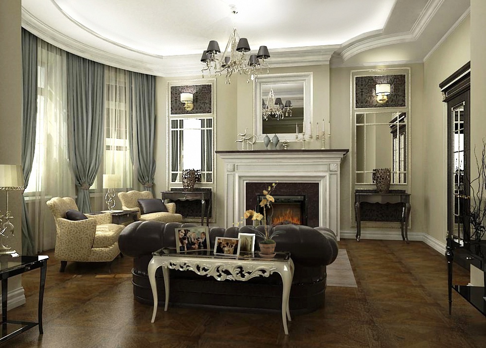 classic style living room
