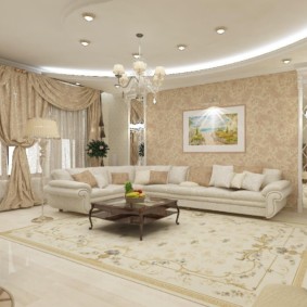 classic style living room photo interior