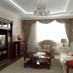 klasikinio stiliaus gyvenamojo kambario nuotraukų peržiūros