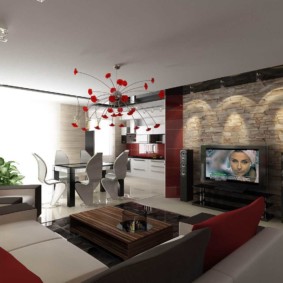 living room in modern style design ideas