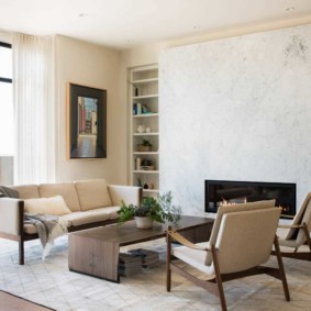 modern style living room photo decor