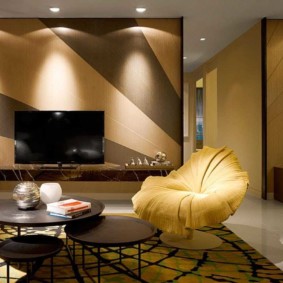 dzīvojamā istaba moderna stila foto dekorā