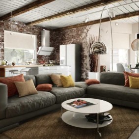 modern style living room photo views