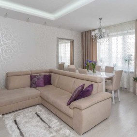 modern style living room design photo