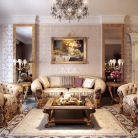 Baroque living room photo