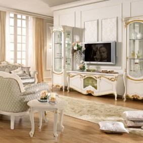 baroque living room design