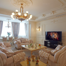 baroque living room design ideas
