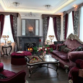 baroque living room design ideas