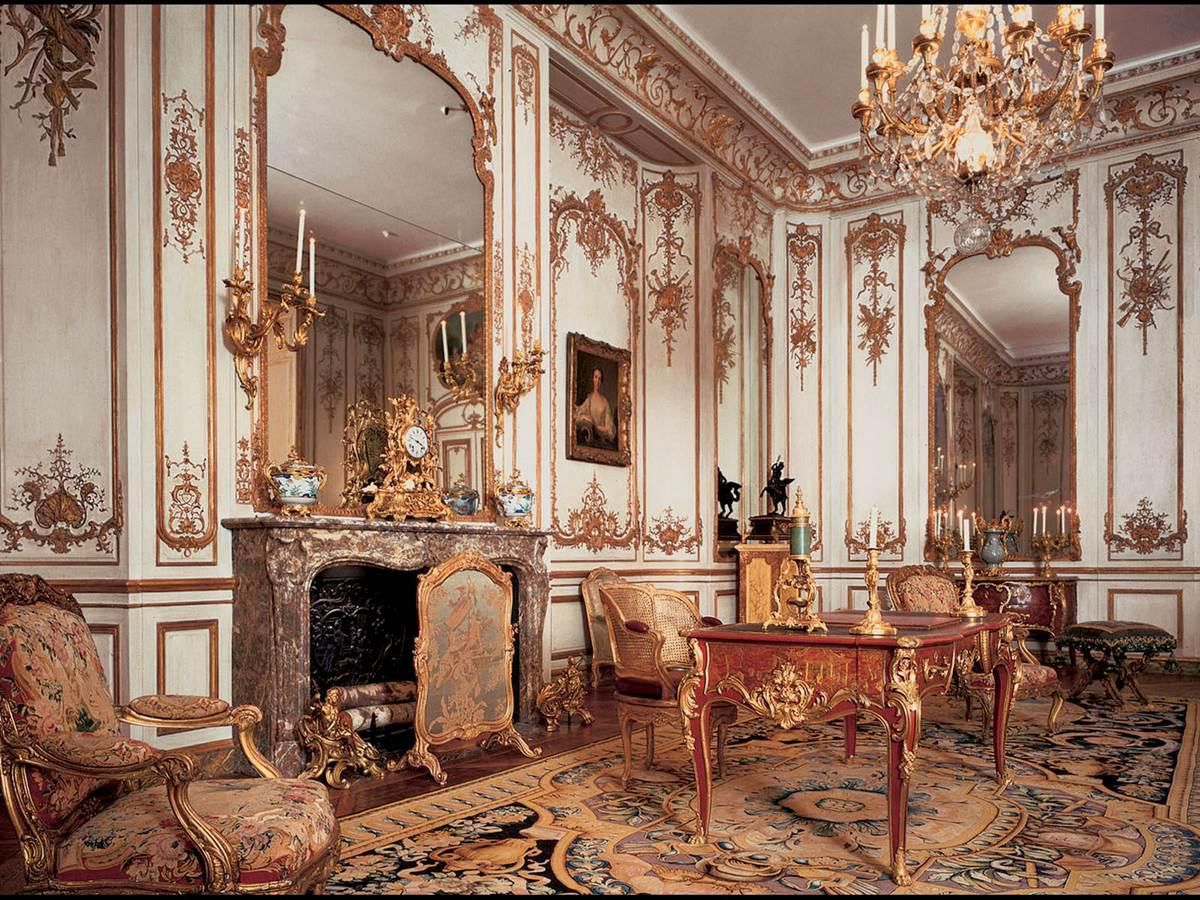 Barokk nappali fotó belső