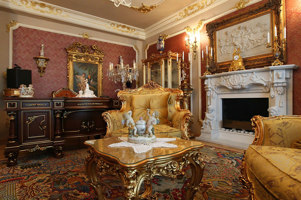 baroque living room ideas