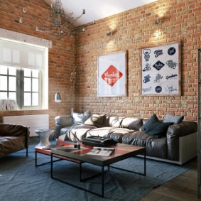 ideas de diseño de sala de estar tipo loft
