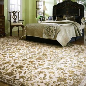 tapis de chambre à motifs