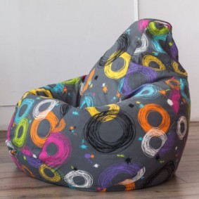 pouf chair for children's decor ideas