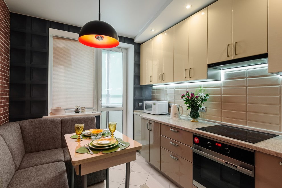 appartement van 35 m² keuken