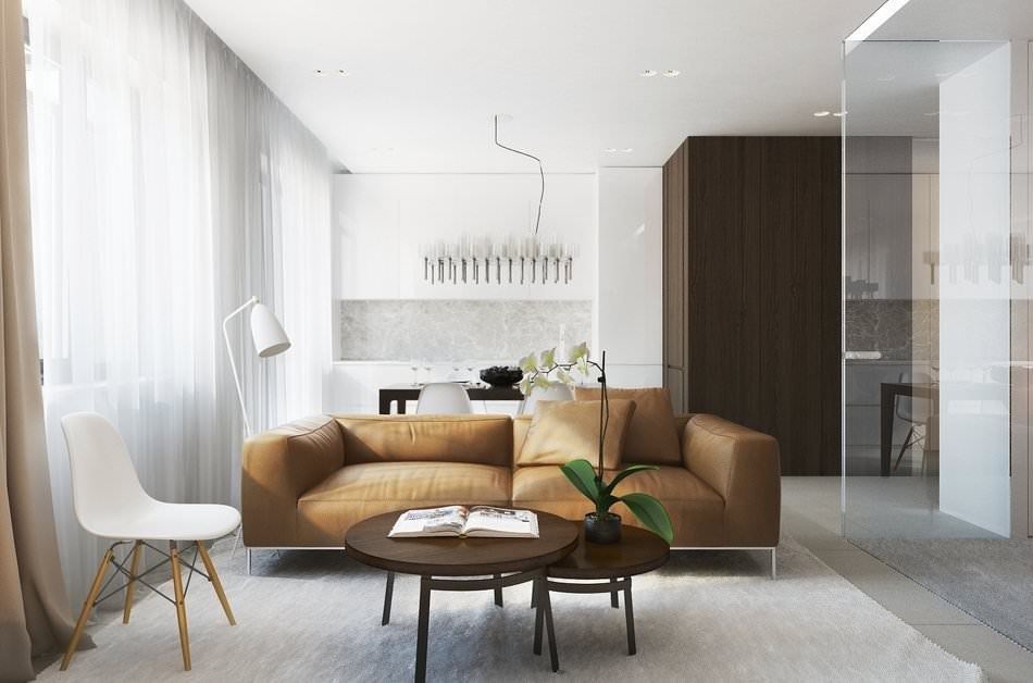 lägenhet på 35 kvm minimalism