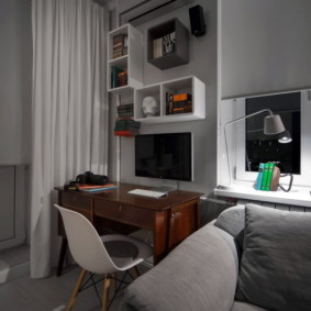 studio apartman s površinom od 27 m2 ukras fotografija