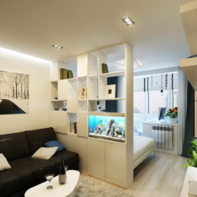 studio apartman površine 27 četvornih metara