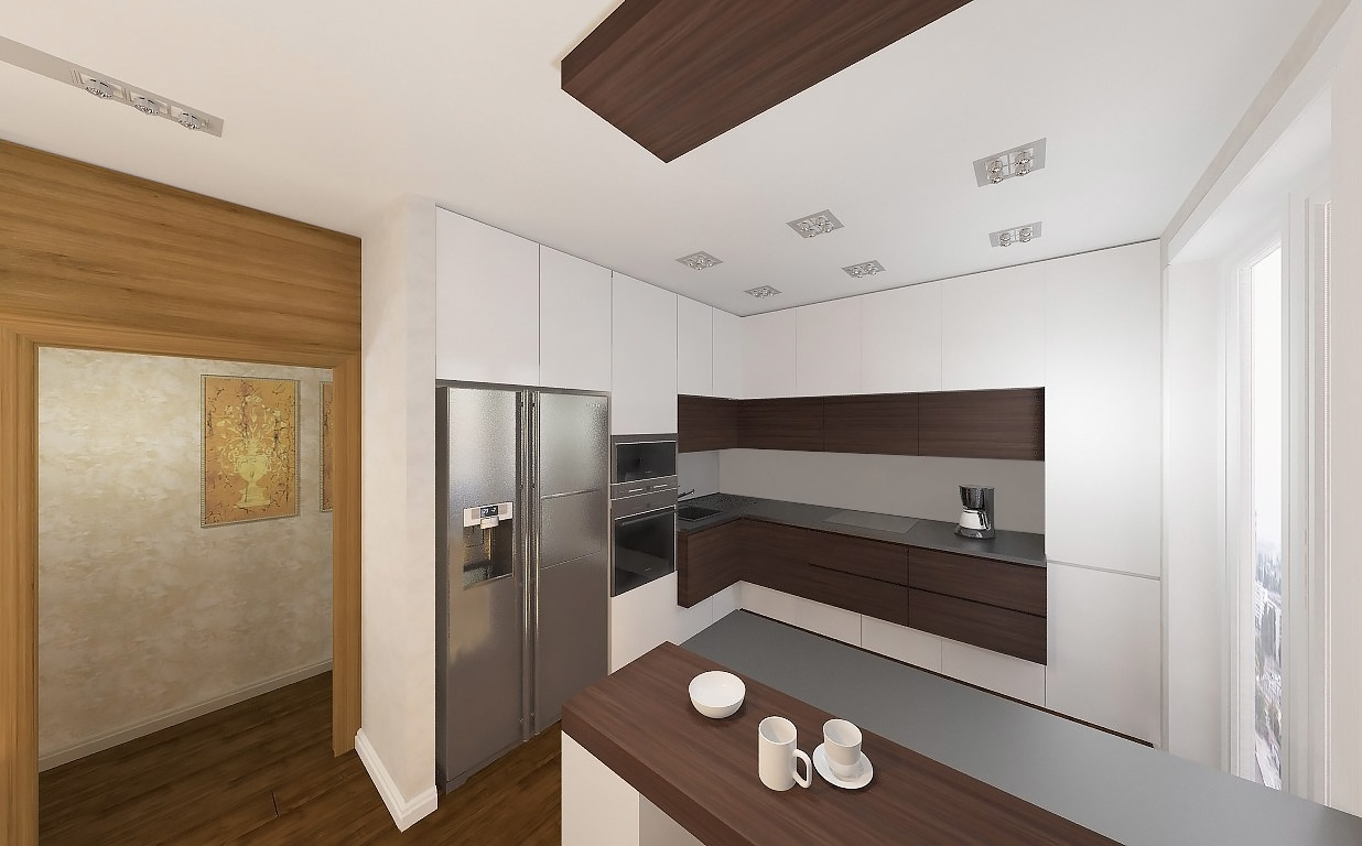 minimalista stílusú apartman