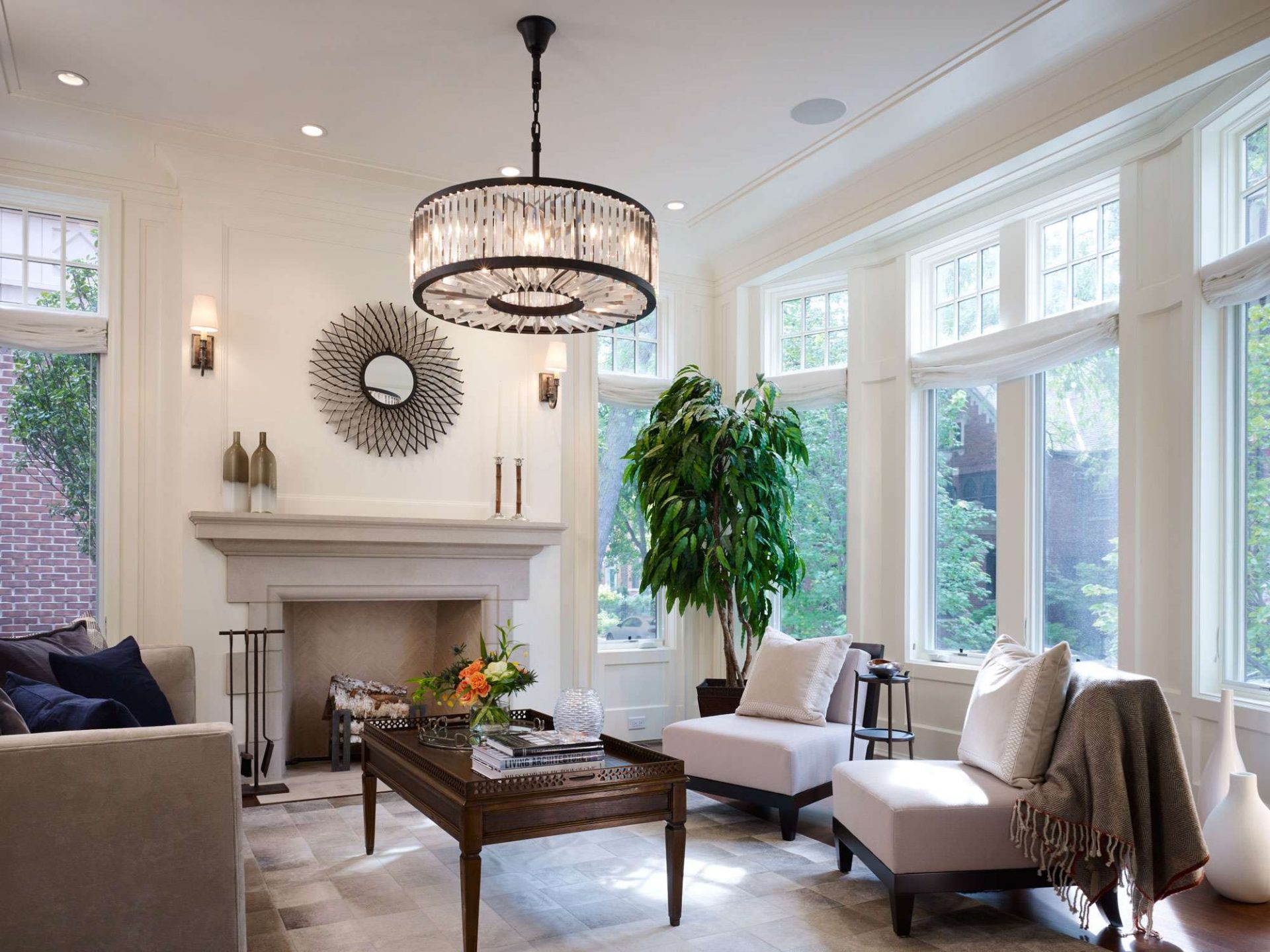 chandeliers for living room photo