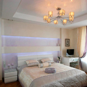 rastezljivi stropovi u sobi dekor spavaće sobe