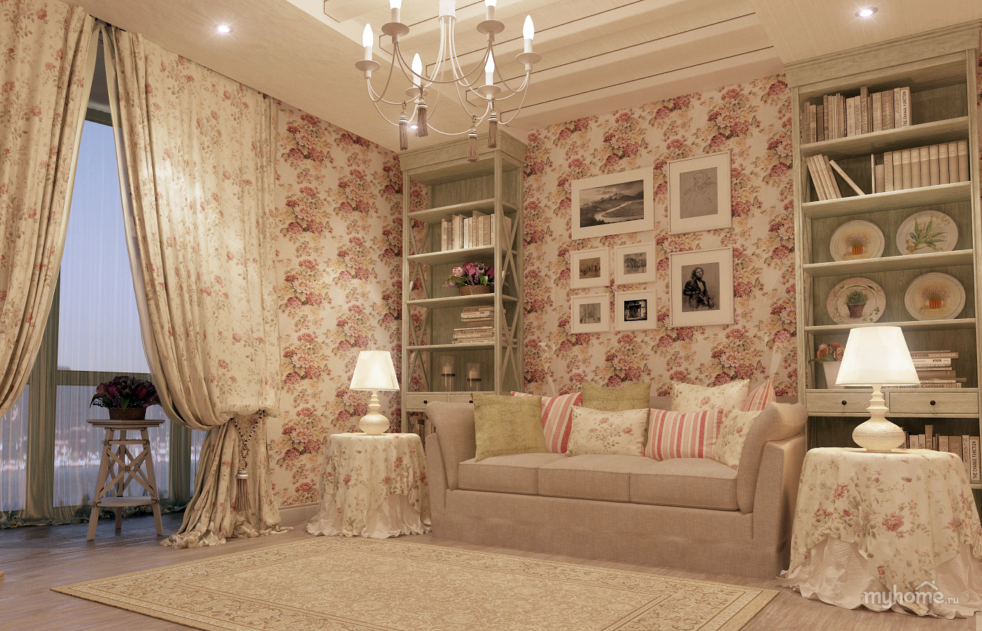 Shabby Chic Duvar Kağıdı