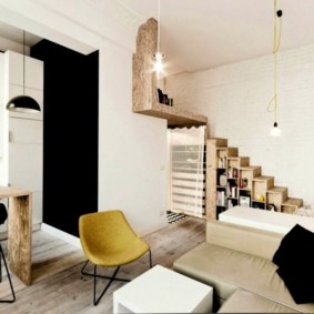 Studio apartman dekor 30 m2