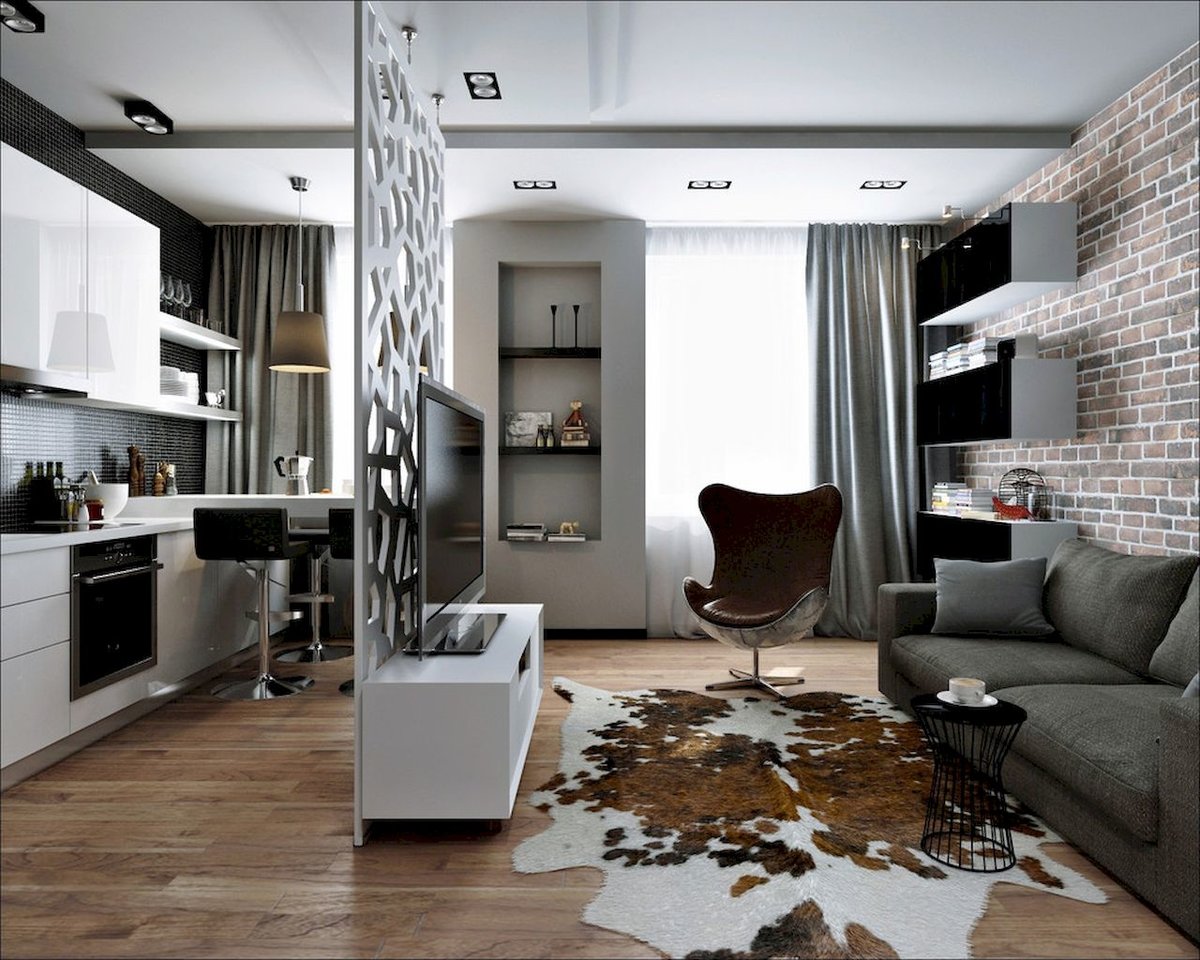 Studio-Apartment 30 qm Design-Foto